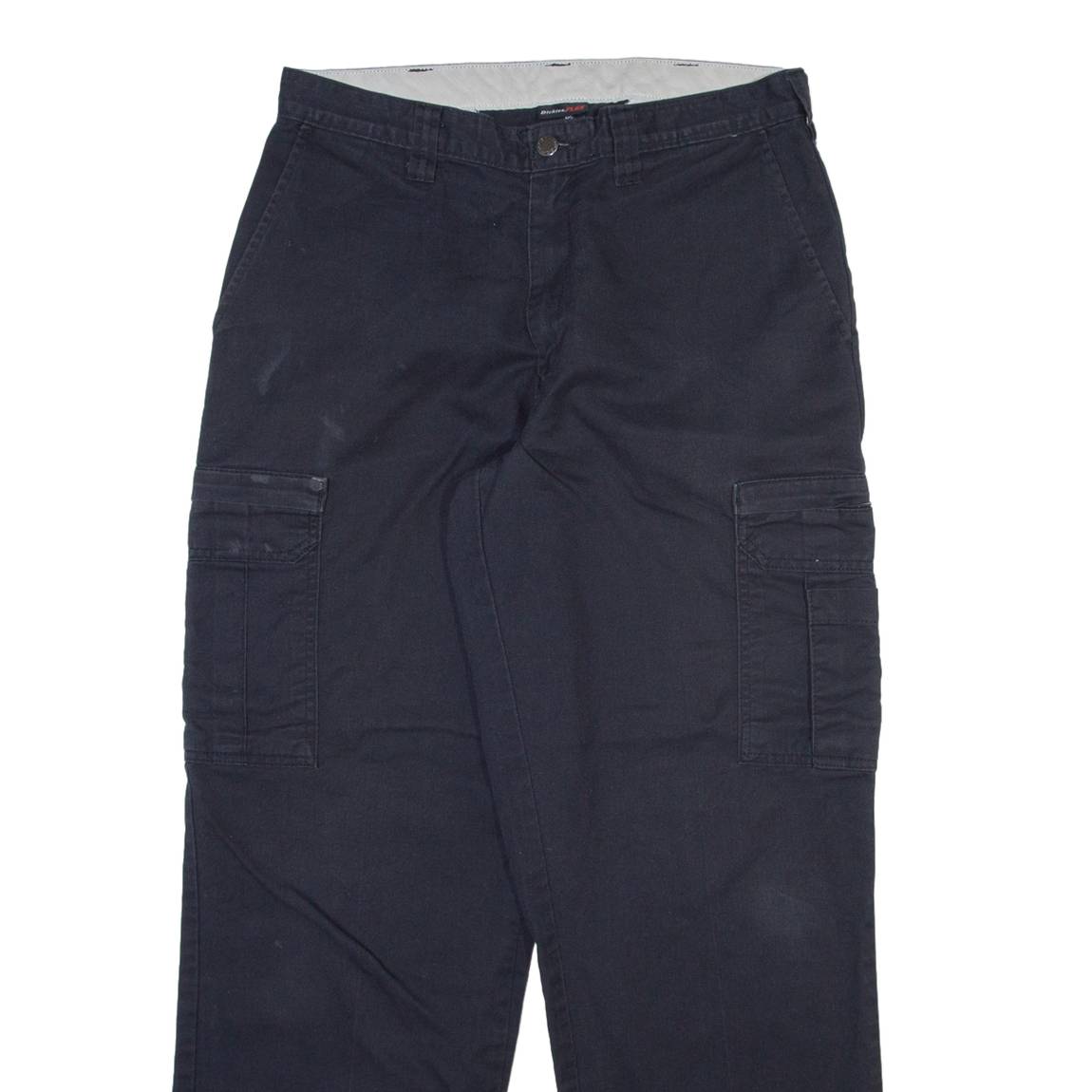 DICKIES Cargo Mens Trousers Grey Relaxed Straight W30 L30