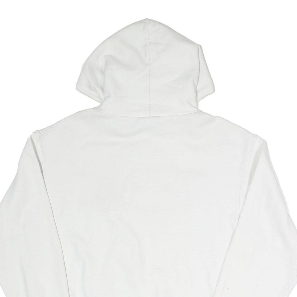 CHAMPION Mens White Notre Dame Belmont Hoodie M Cotton Blend Casual Hooded