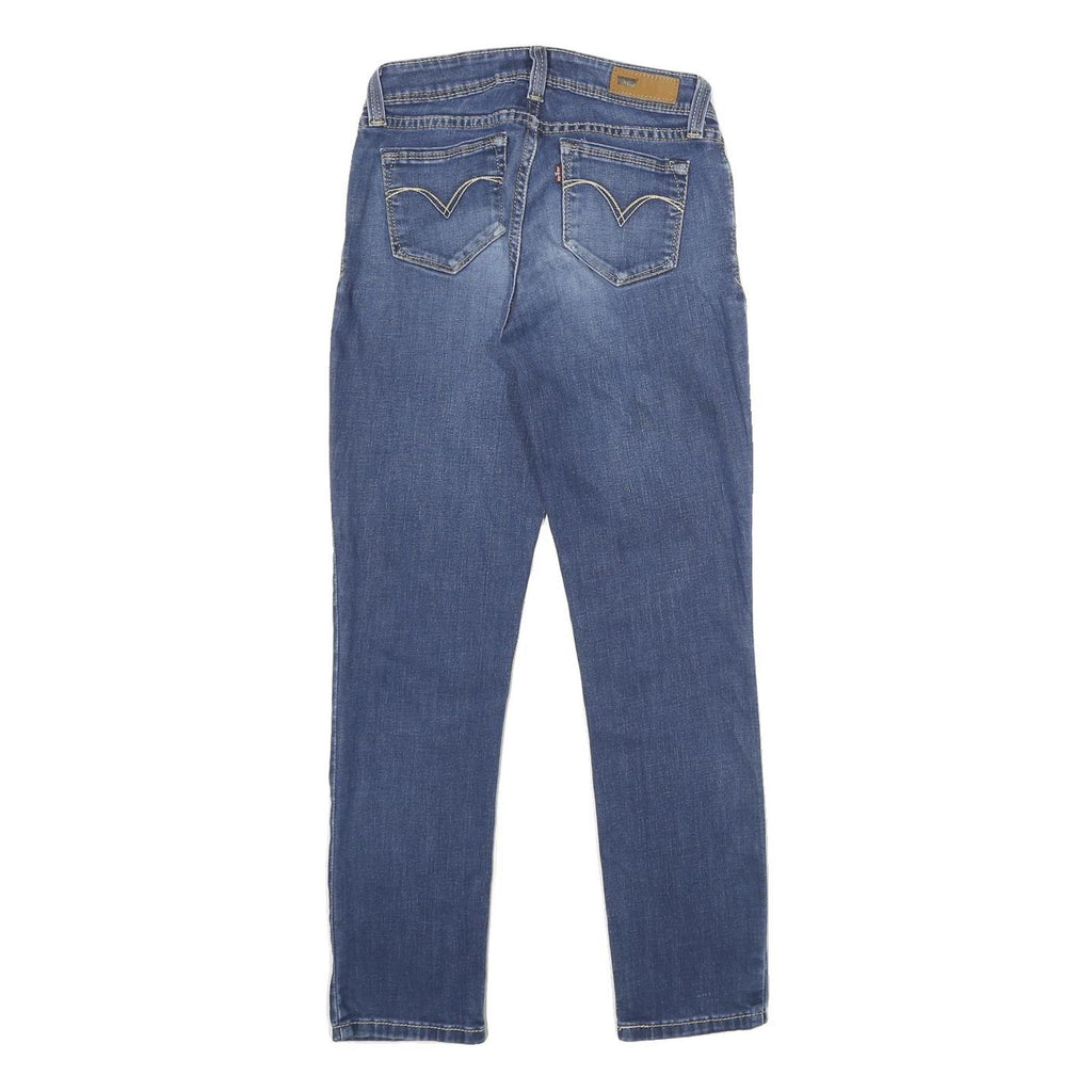 LEVI'S Womens Bold Curve Relaxed Jeans Blue Denim W26 L28 Classic Style Zip