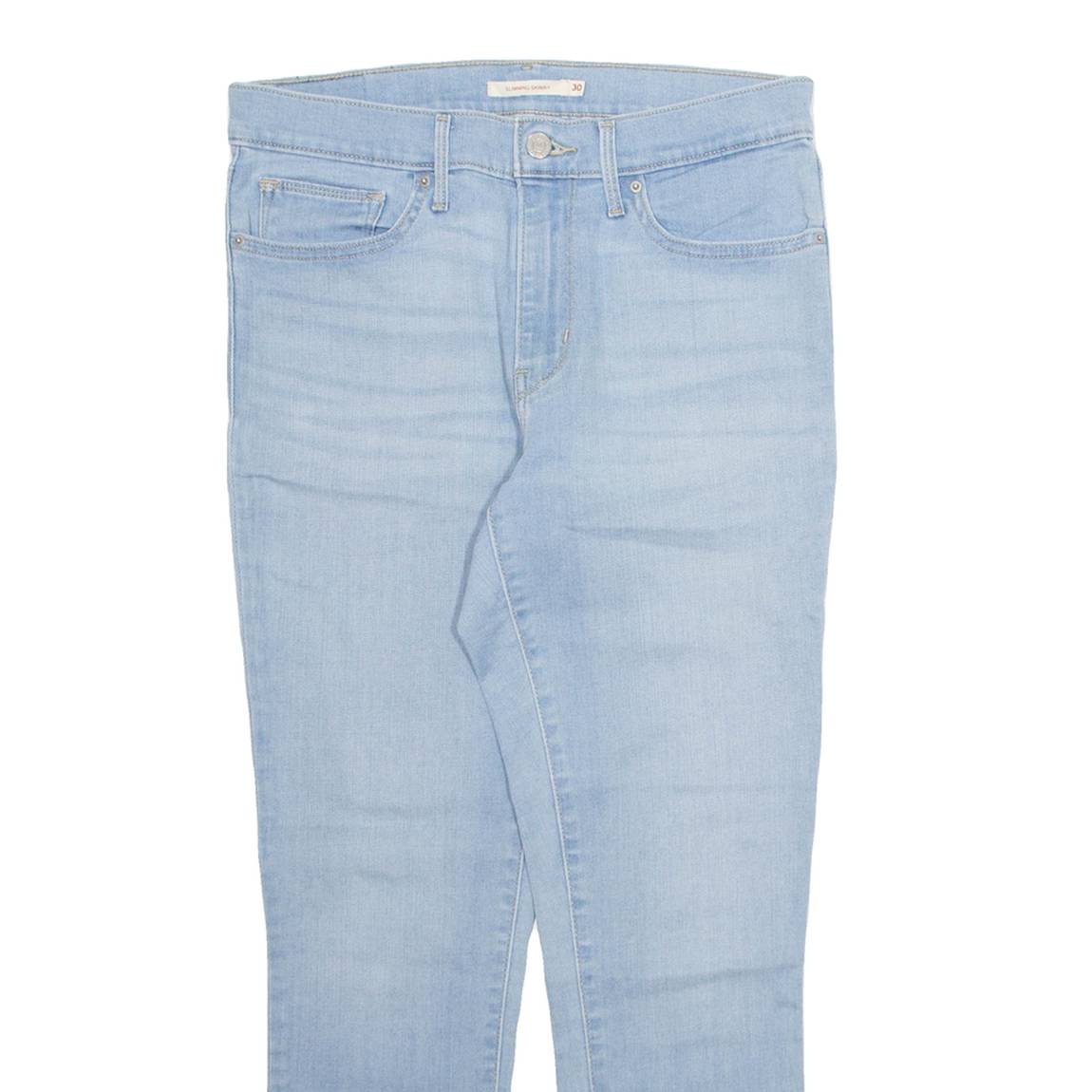 LEVI'S Womens Jeans Blue Regular Tapered W30 L26