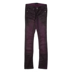 DIESEL Womens Trousers Maroon Slim Skinny W28 L32