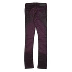 DIESEL Womens Trousers Maroon Slim Skinny W28 L32