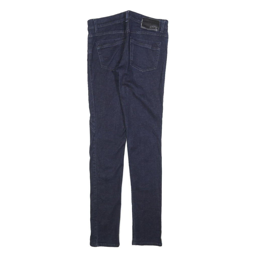 DIESEL Womens Slim Blue Jeans Denim W28 L32 Zip Pocket Detail