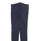 DIESEL Womens Slim Blue Jeans Denim W28 L32 Zip Pocket Detail