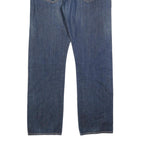 LEVI'S 501 Mens Jeans Blue Regular Straight Denim Medium W38 L34 Classic Button
