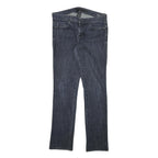 CALVIN KLEIN JEANS Womens Regular Fit Straight Denim Dark Wash W30 L30 Stylish