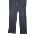 CALVIN KLEIN JEANS Womens Regular Fit Straight Denim Dark Wash W30 L30 Stylish