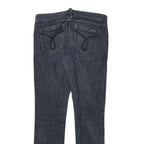 CALVIN KLEIN JEANS Womens Regular Fit Straight Denim Dark Wash W30 L30 Stylish