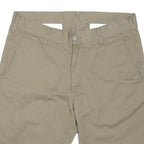 CARHARTT Mens Shorts Beige Casual M W35 Cotton Blend Comfortable Workwear