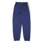 ADIDAS Mens Joggers Blue & White Slim Tapered M W26 L29 Polyester Blend Sports
