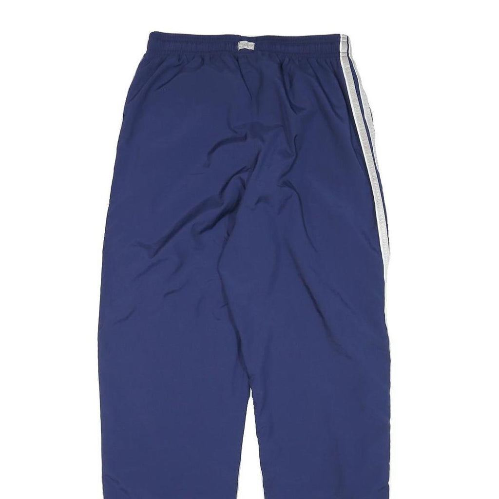 ADIDAS Mens Joggers Blue & White Slim Tapered M W26 L29 Polyester Blend Sports