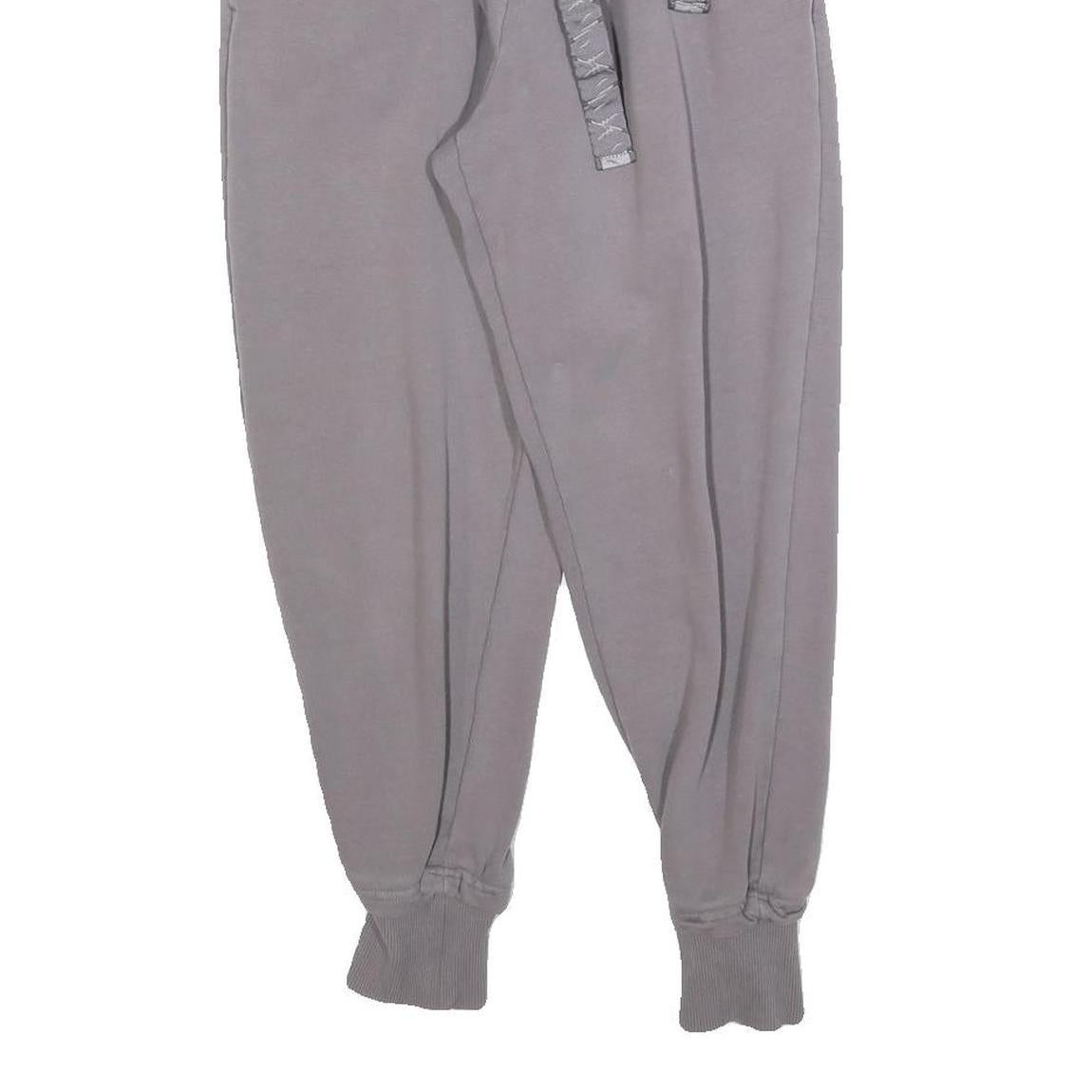 GYMSHARK Womens Joggers Grey XS W24 L25 Slim Tapered Fit Cotton Blend Casual