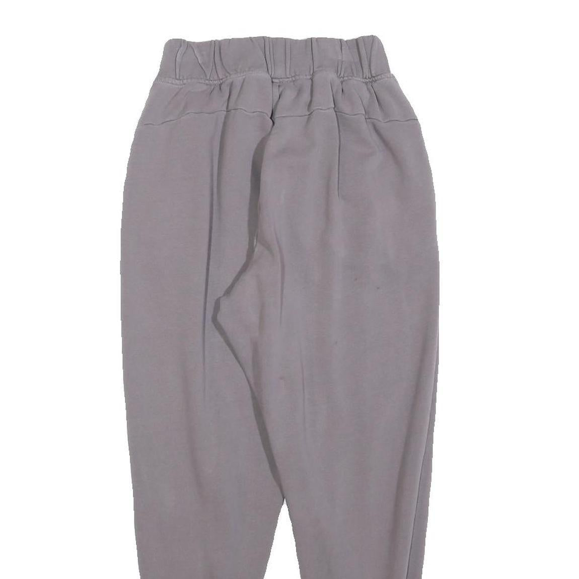 GYMSHARK Womens Joggers Grey XS W24 L25 Slim Tapered Fit Cotton Blend Casual