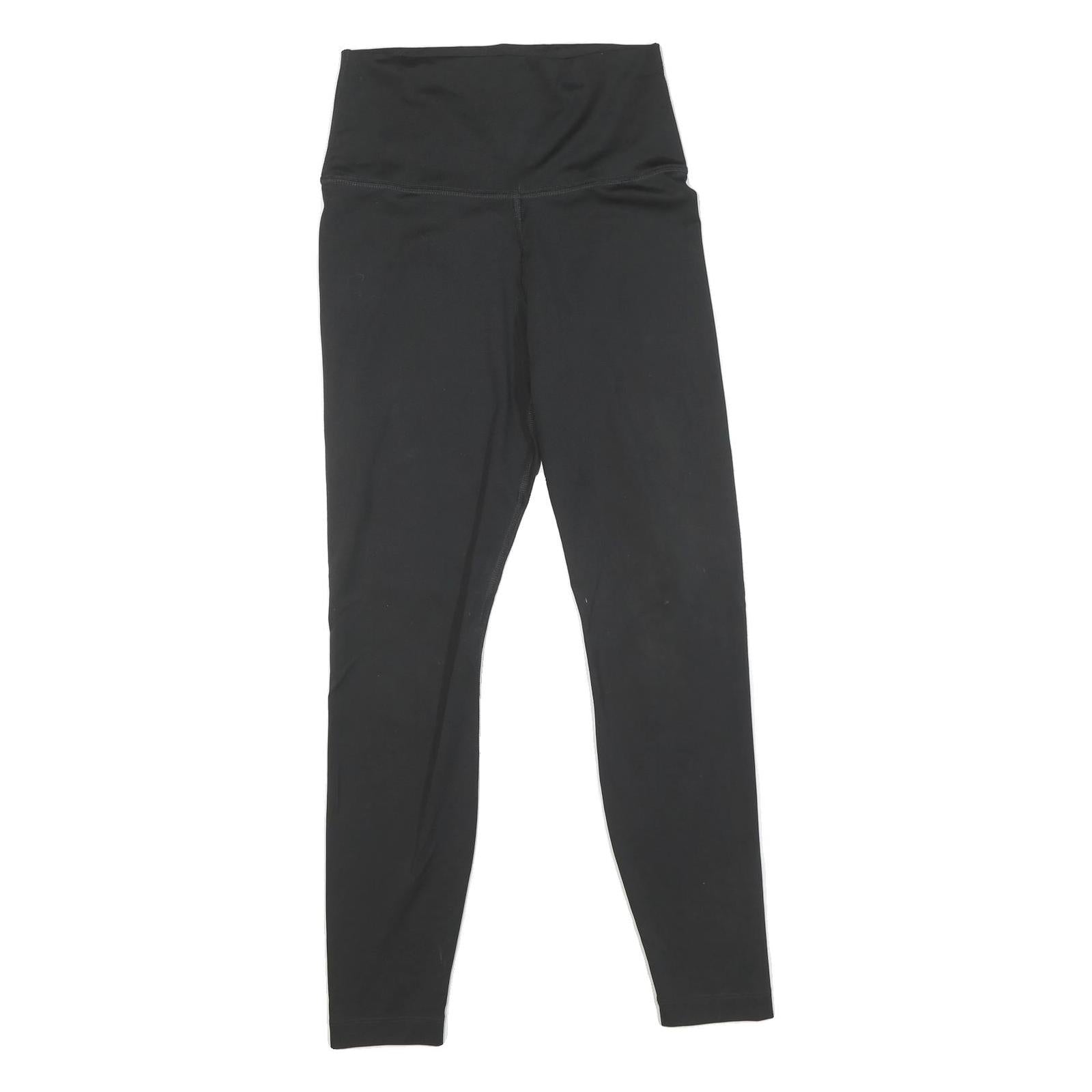 NIKE Womens Joggers Black S W22 L25 Slim Tapered Fit Sports Activewear