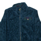 PENDLETON Womens Fleece Coat Blue Wool XL