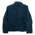 PENDLETON Womens Fleece Coat Blue Wool XL