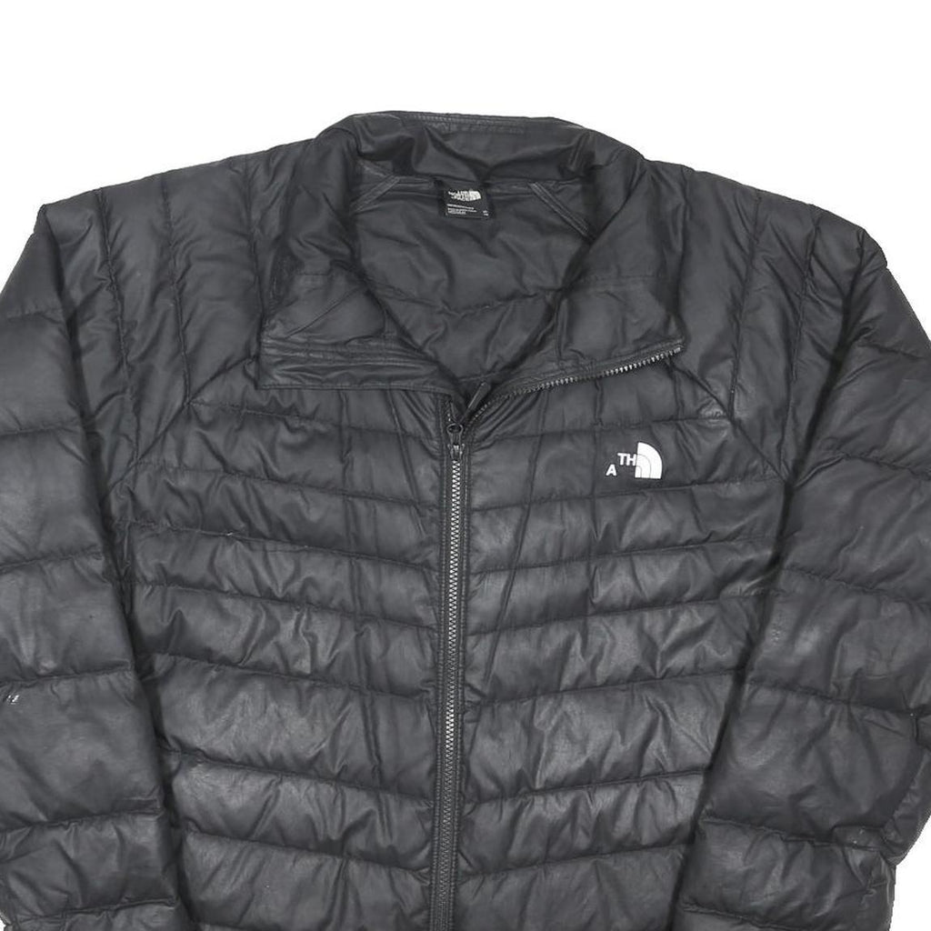 THE NORTH FACE Mens Black Outdoor Jacket XL Polyester Blend Quilted Zip