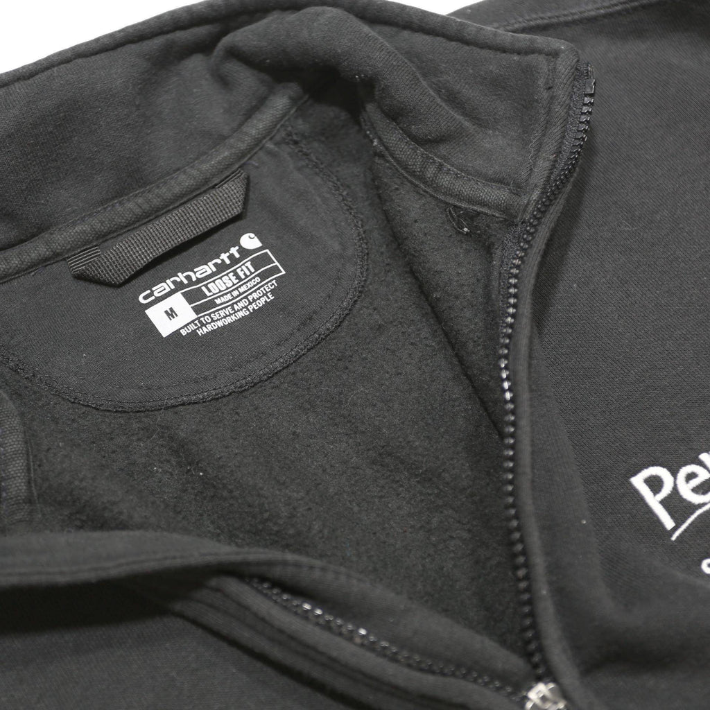 CARHARTT Mens Black Perrigo Sales Operations Half Zip Sweatshirt M Workwear