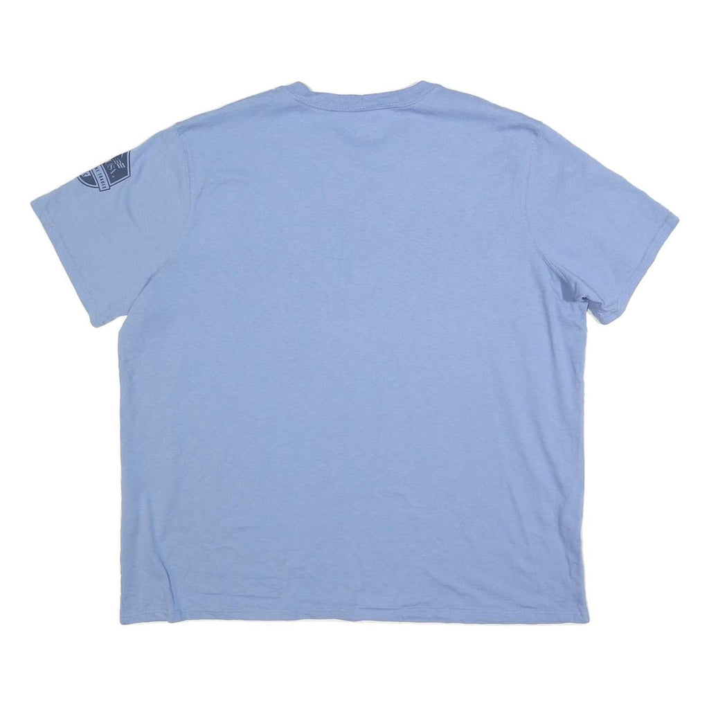 CARHARTT Womens Blue Support The Trades Graphic T-Shirt 2XL Short Sleeve Crew