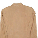 CITY WEAR Womens Beige Button Jacket XS Viscose Plain Casual Stylish