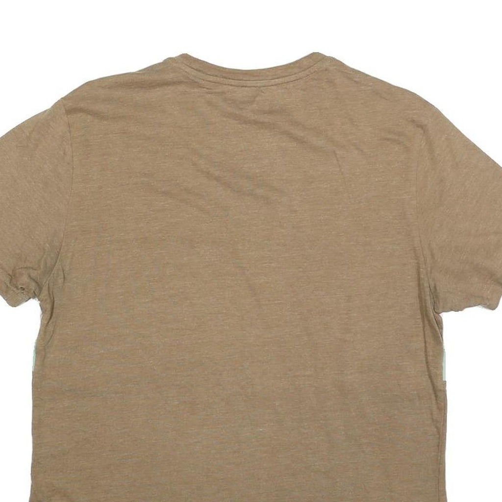 LEVI'S Mens Beige White & Mint Graphic T-Shirt M Short Sleeve Crew Neck Casual