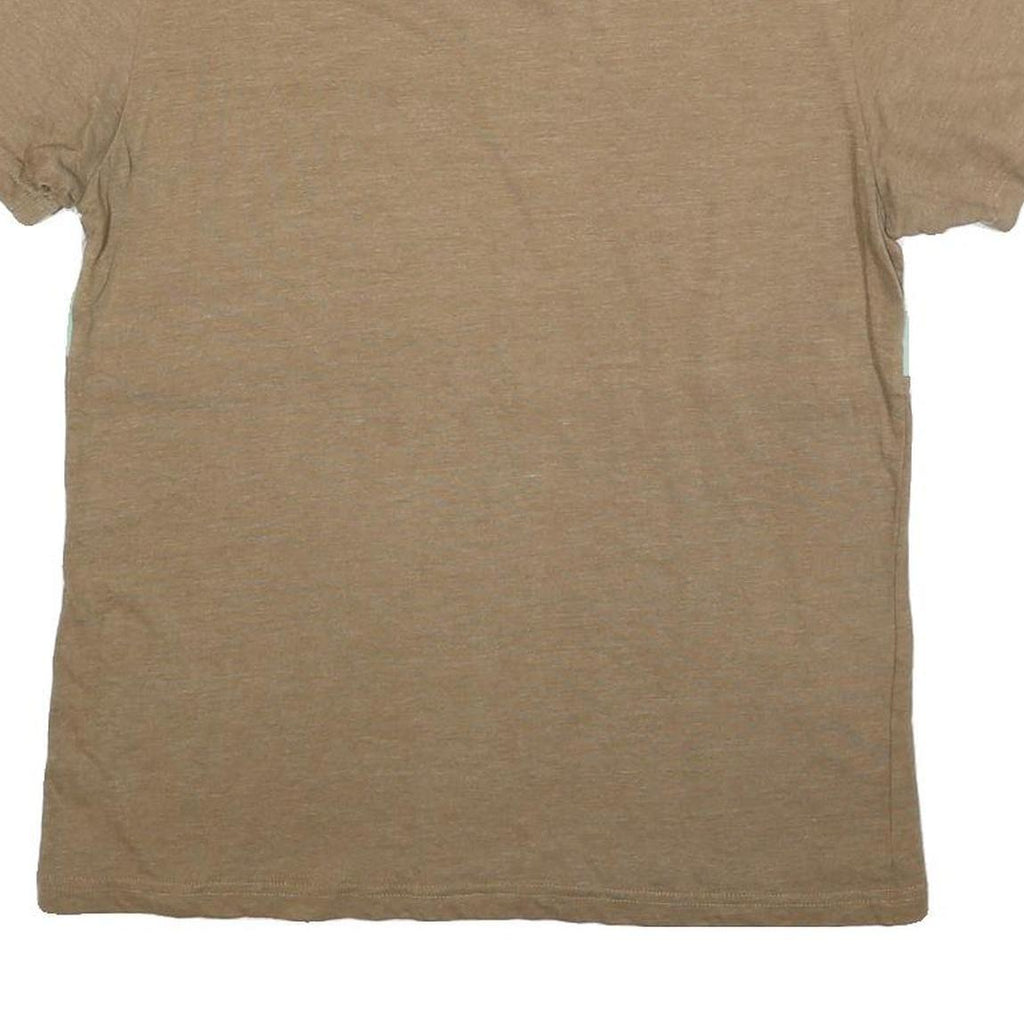 LEVI'S Mens Beige White & Mint Graphic T-Shirt M Short Sleeve Crew Neck Casual