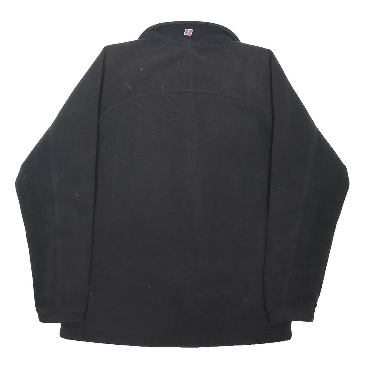 BERGHAUS Mens Black Outdoor Jacket XL Polyester Blend Zip Plain Casual Warm