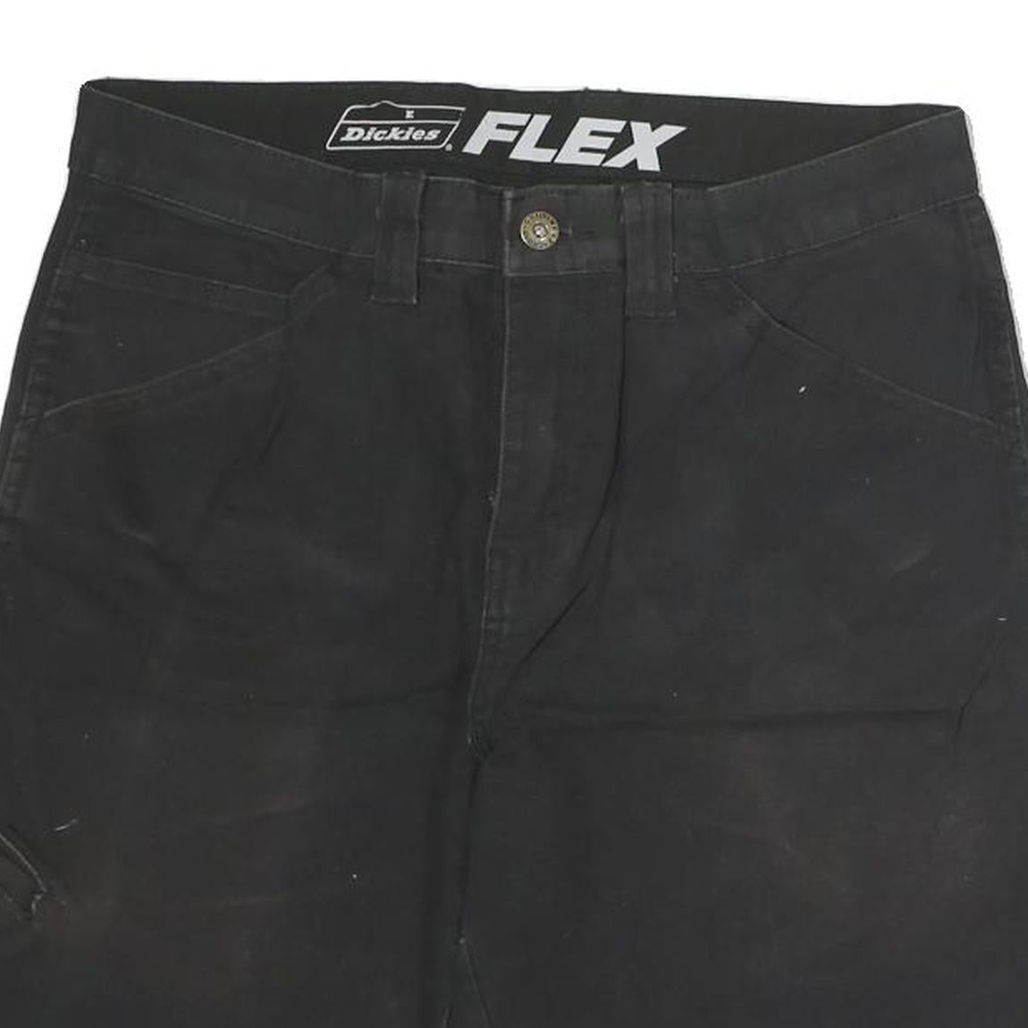 DICKIES Mens Shorts Black Casual L W32 Durable Cotton Workwear