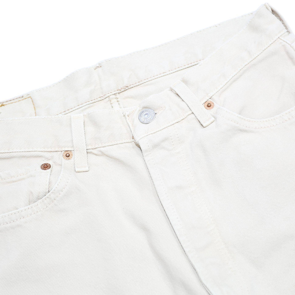 LEVI'S Womens White Cotton Casual Shorts M W30 Classic Fit Denim Summer