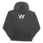 BLUE 84 WV Mens Grey Hoodie 90s L
