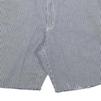 DICKIES Mens Blue & White Striped Casual Cotton Blend Shorts XL W38 Workwear