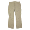 JACK WOLFSKIN Womens Beige Regular Fit Straight Leg Trousers W34 L31 Outdoor