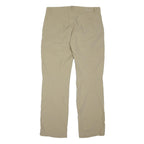 JACK WOLFSKIN Womens Beige Regular Fit Straight Leg Trousers W34 L31 Outdoor