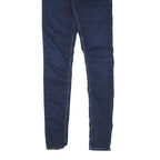 LEVI'S 710 Womens Jeans Blue Slim Skinny Denim Medium W27 L33 Stylish Stretch