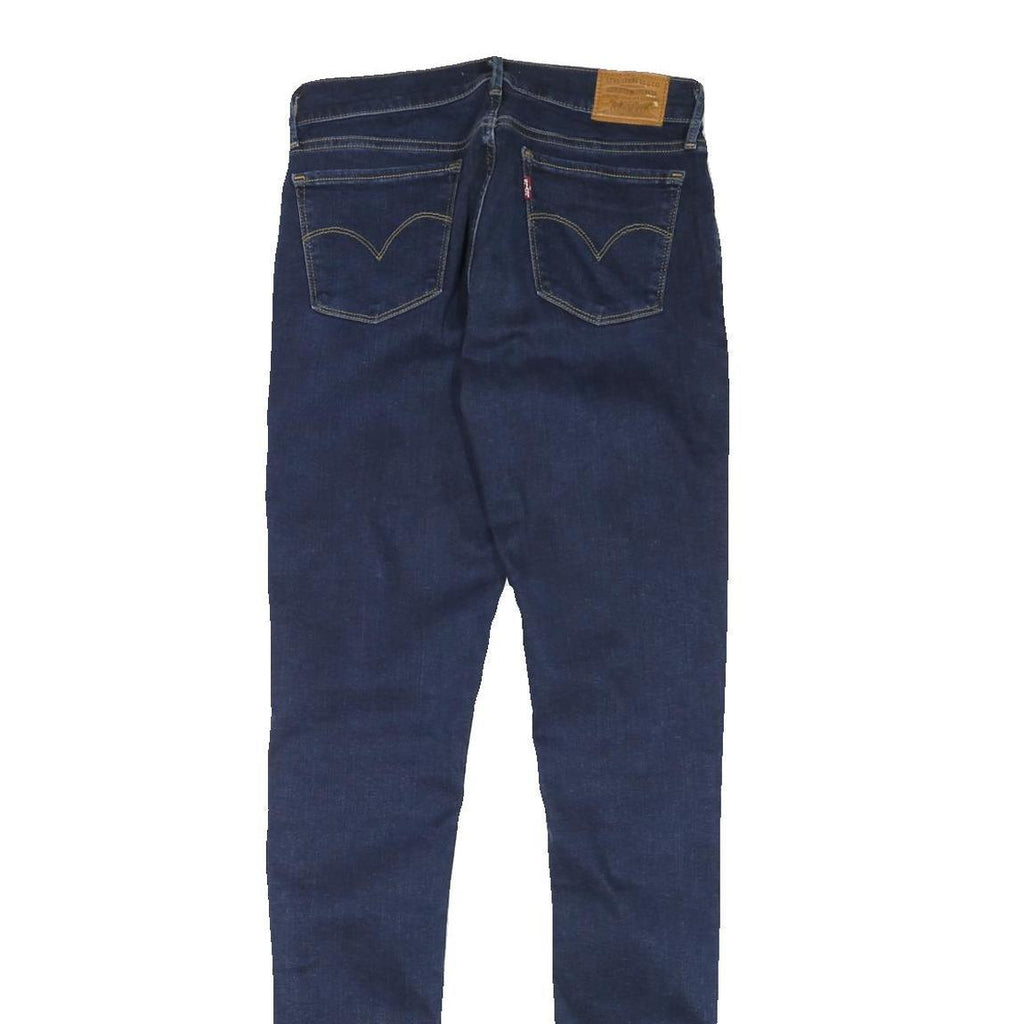 LEVI'S 710 Womens Jeans Blue Slim Skinny Denim Medium W27 L33 Stylish Stretch