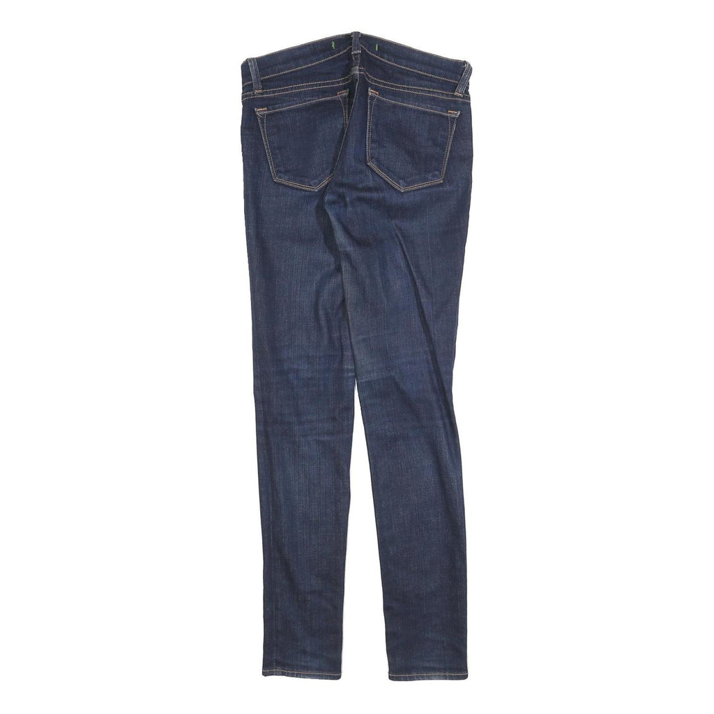 J BRAND Womens Slim Blue Denim Jeans W28 L30 Classic Cotton Blend Zip
