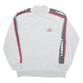 UMBRO Mens Sweatshirt Grey High Neck XS