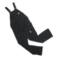 CARHARTT Womens Black Cotton Dungarees Loose Fit S W34 L32 Durable Workwear