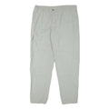 ALLSPORT Mens Relaxed Beige Trousers W36 L30 Zip Closure Casual Comfort