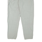 ALLSPORT Mens Relaxed Beige Trousers W36 L30 Zip Closure Casual Comfort