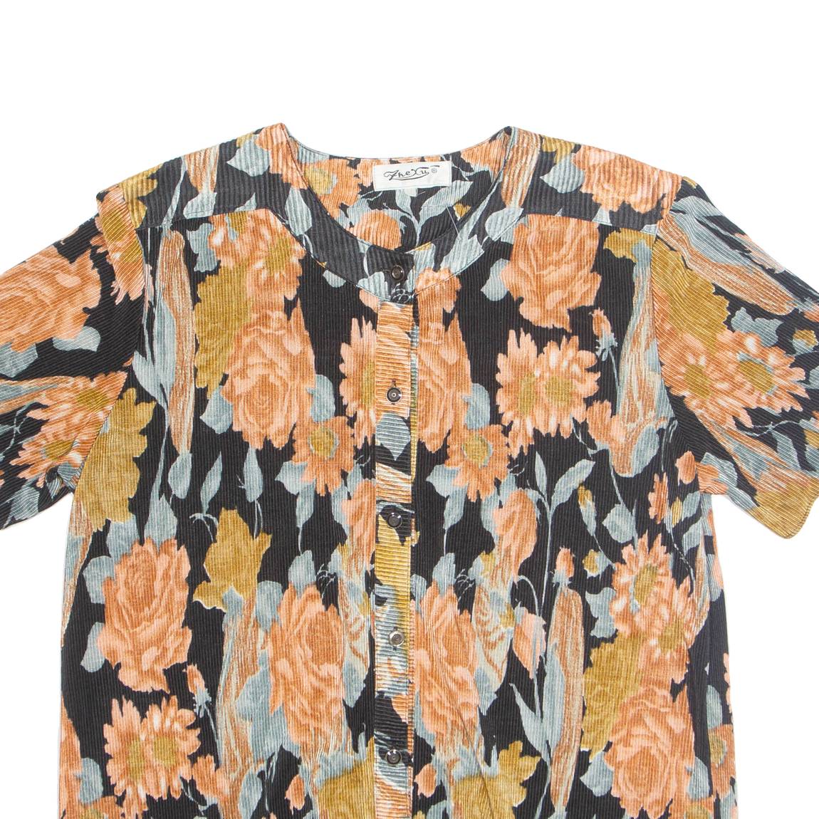 Womens Printed Blouse Pink Floral L