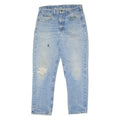 CARHARTT Mens Jeans Blue Slim Tapered Stone Wash W32 L29