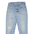 CARHARTT Mens Jeans Blue Slim Tapered Stone Wash W32 L29
