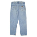 CARHARTT Mens Jeans Blue Slim Tapered Stone Wash W32 L29