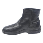 JOMOS Mens Black Leather Ankle Boots UK 9 Comfort Zip Fasten Casual Wear
