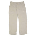 THE NORTH FACE Outdoor 2 in 1 Womens Trousers Beige Regular Straight Nylon W24 L30