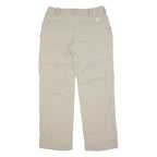 THE NORTH FACE Outdoor 2 in 1 Womens Trousers Beige Regular Straight Nylon W24 L30