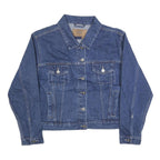 ROUTE 66 Womens Blue Denim Button Jacket XL Cotton Classic Casual Layering