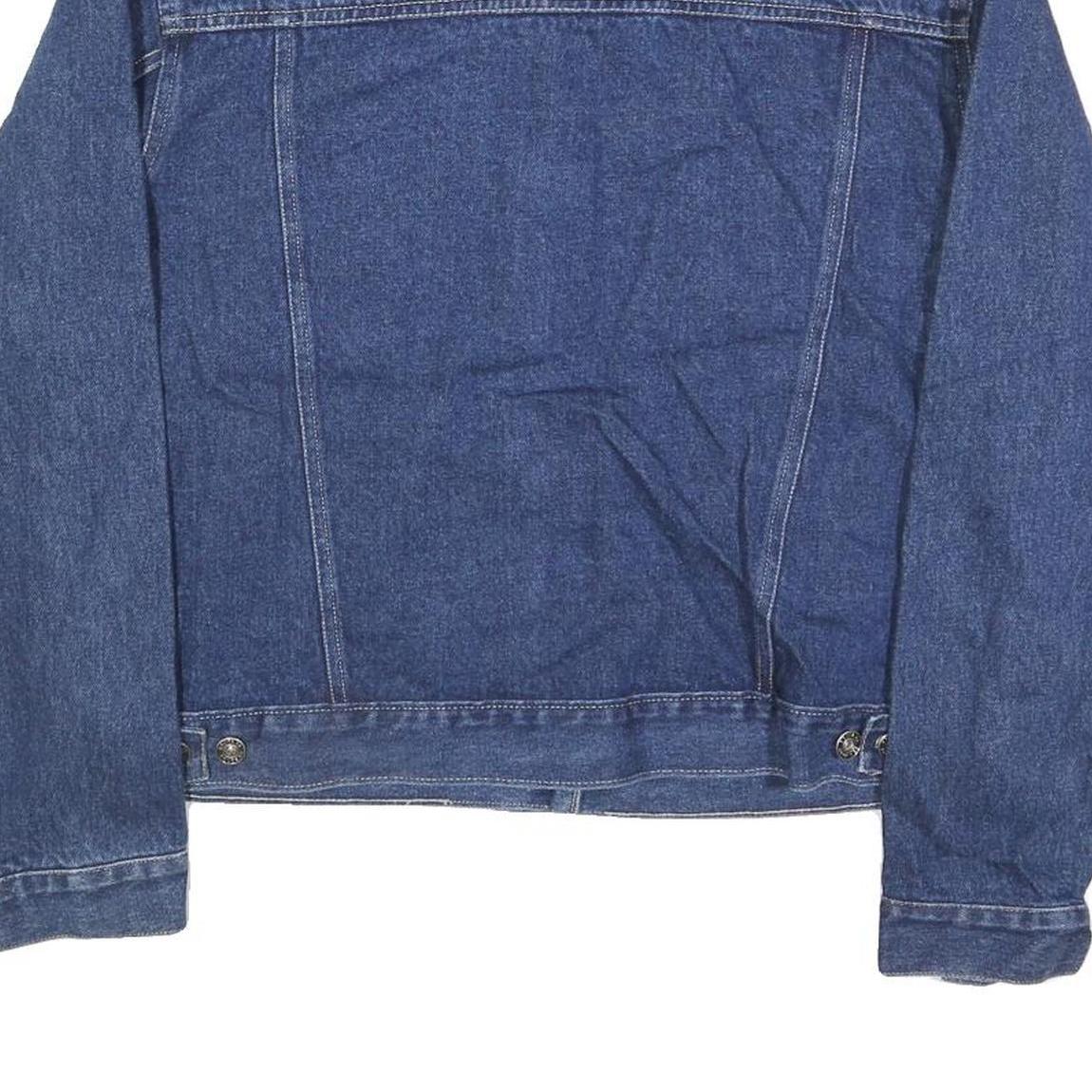 ROUTE 66 Womens Blue Denim Button Jacket XL Cotton Classic Casual Layering