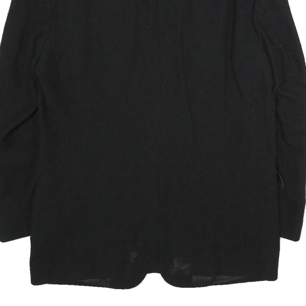 SCHILD Mens Black Classic Jacket XL Woven Button Closure Tailored Formal Blazer